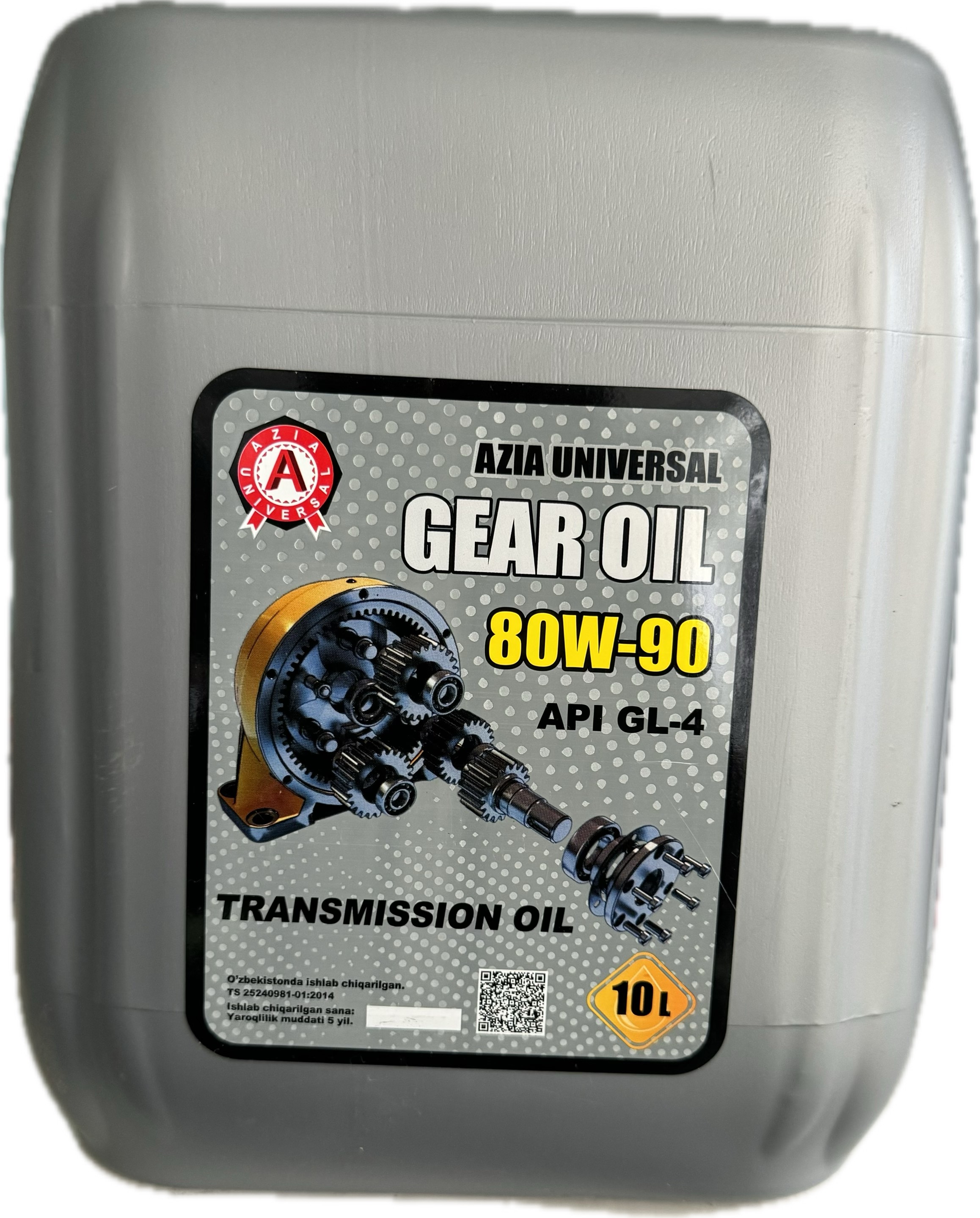 AZIA GEAR 80w-90 10L