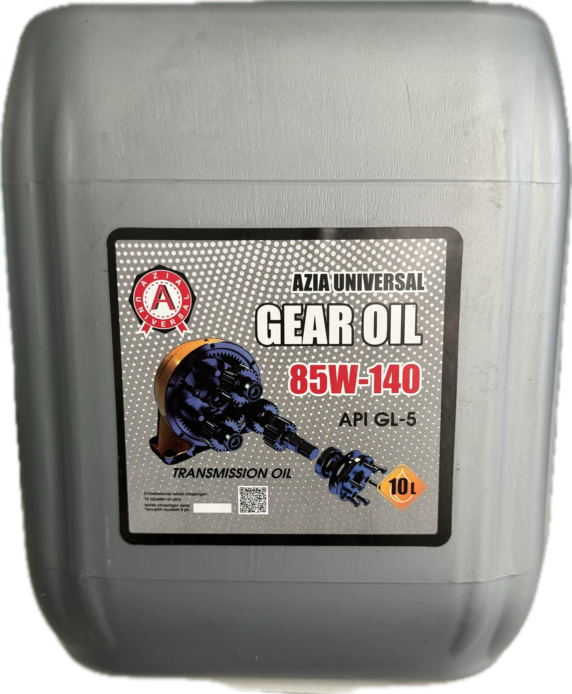 AZIA GEAR 85w-140 10L