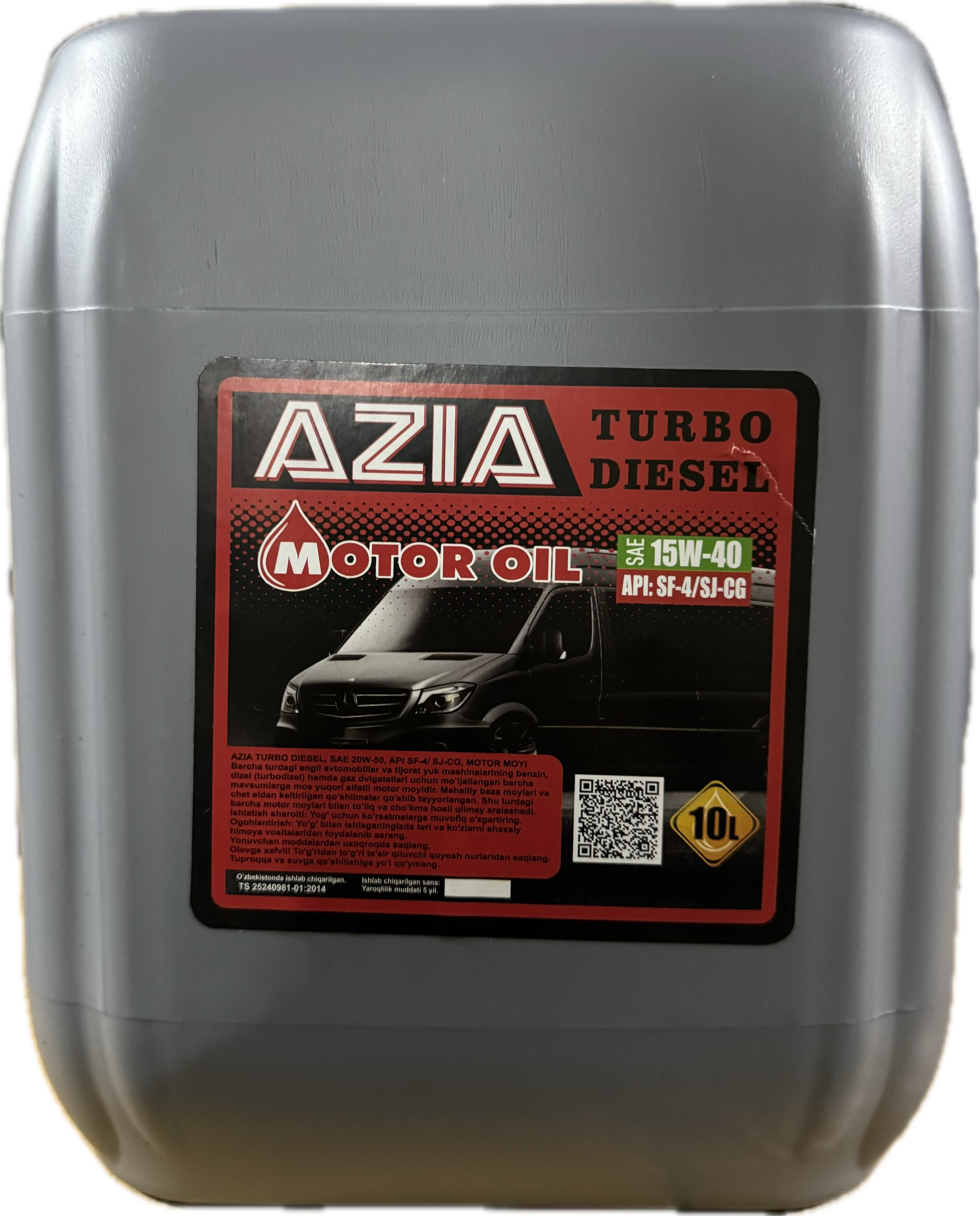 AZIA TURBO 20w-50 10L