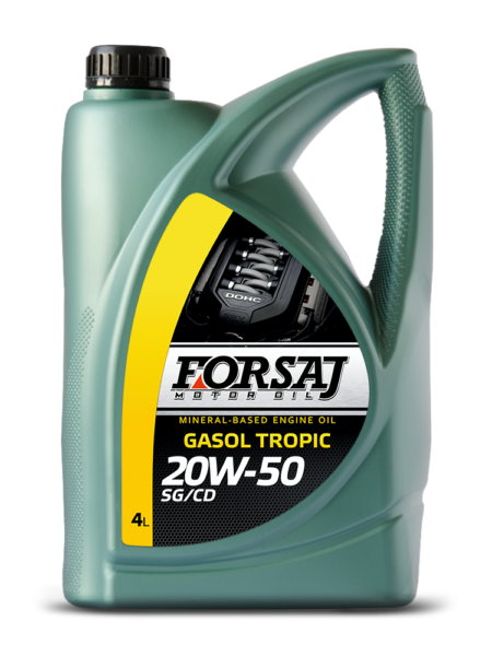 FORSAJ GASOL TROPIC SAE 20W-50 4L