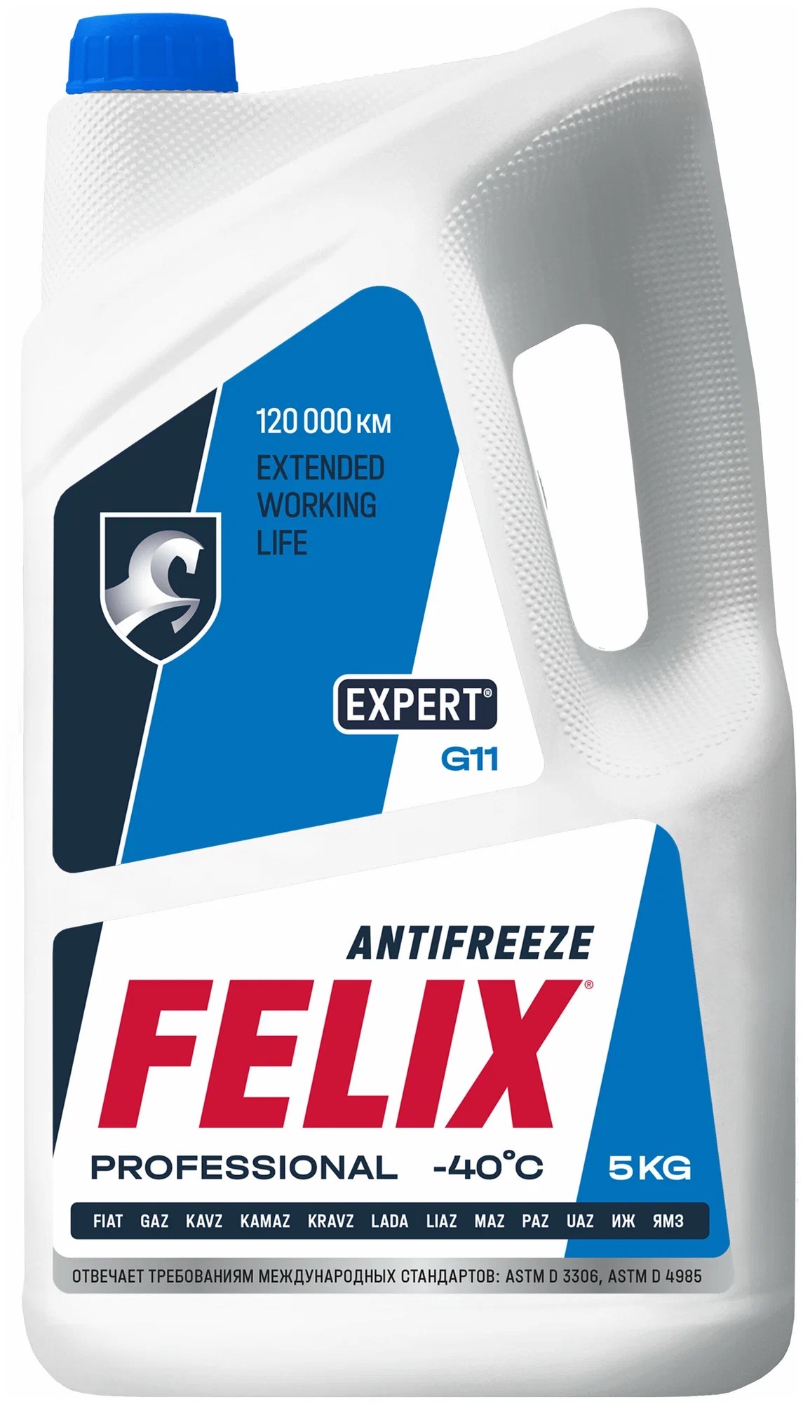 FELIX ANTIFREEZE EXPERT KO'K 40° 5KG