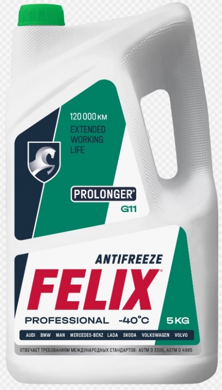 FELIX ANTIFREEZE PROLONGER YASHIL 40° 5KG