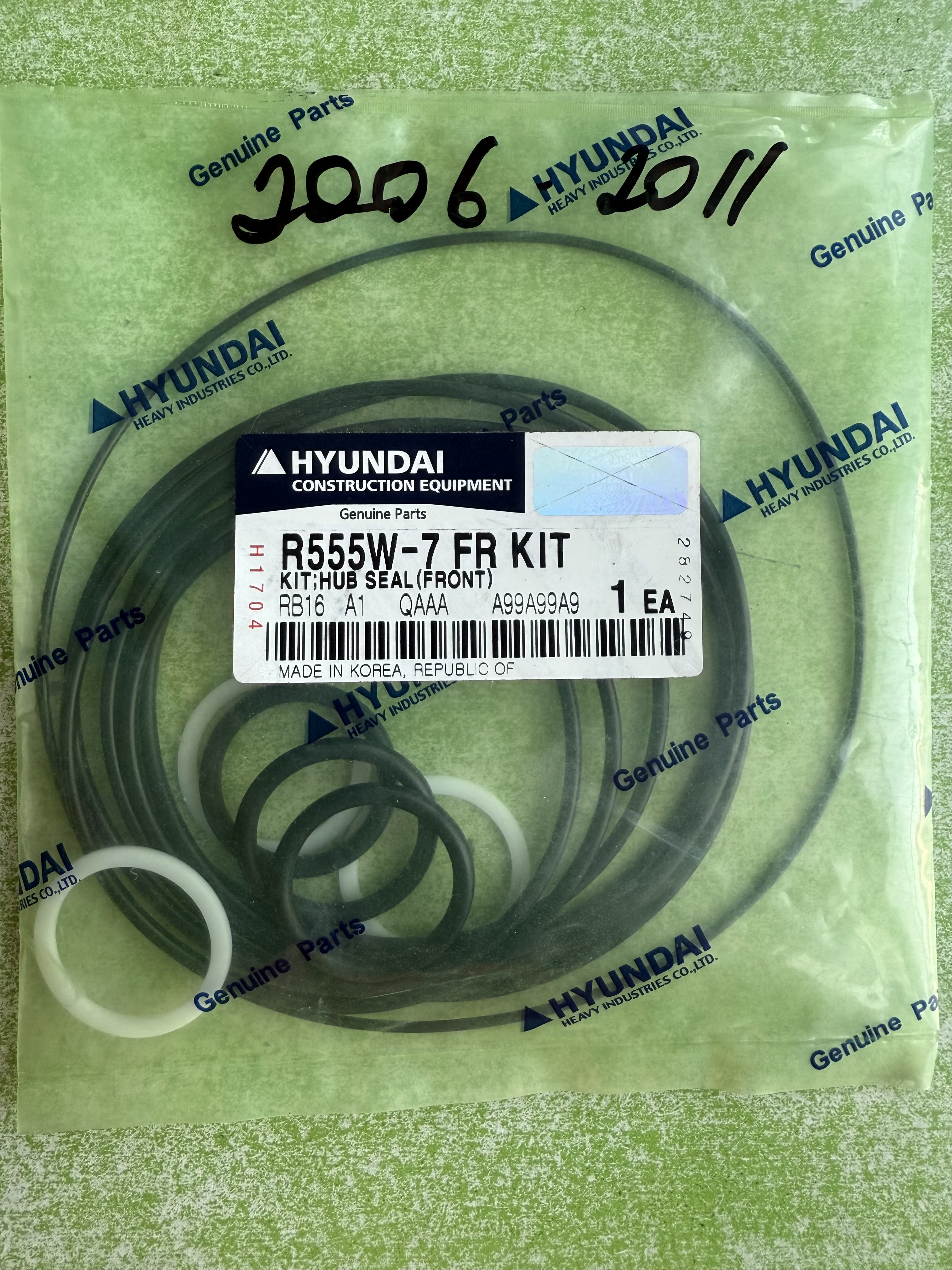 SALNIK TORMOZ SEAL KIT HUB FRONT (2006-2011) R55Wi R555W-7