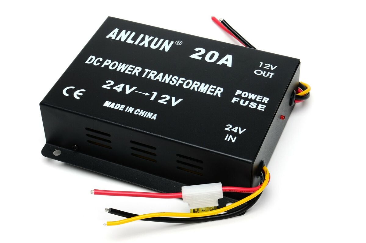 RELE DC VOLTAGE REDUCER 24V→12V 20A KICHIK