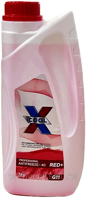 ANTIFRIZ X-COOL 1KG QIZIL G11
